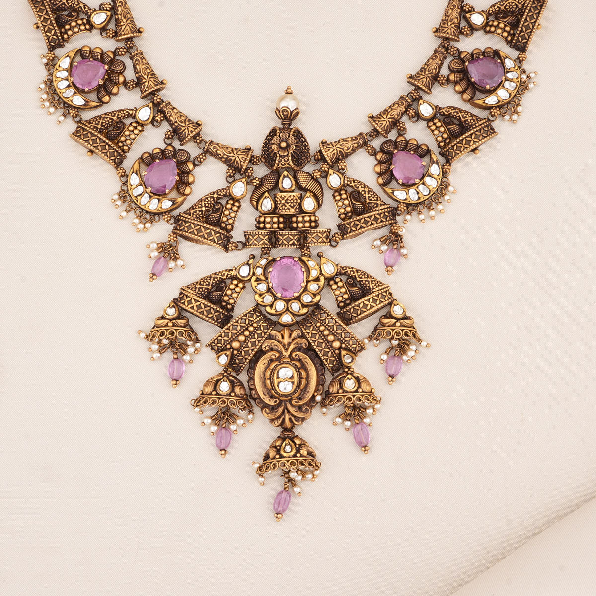 Sithikaa Antique Long Necklace