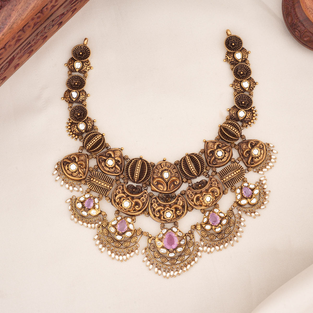 Beautiful Antique Short Necklace
