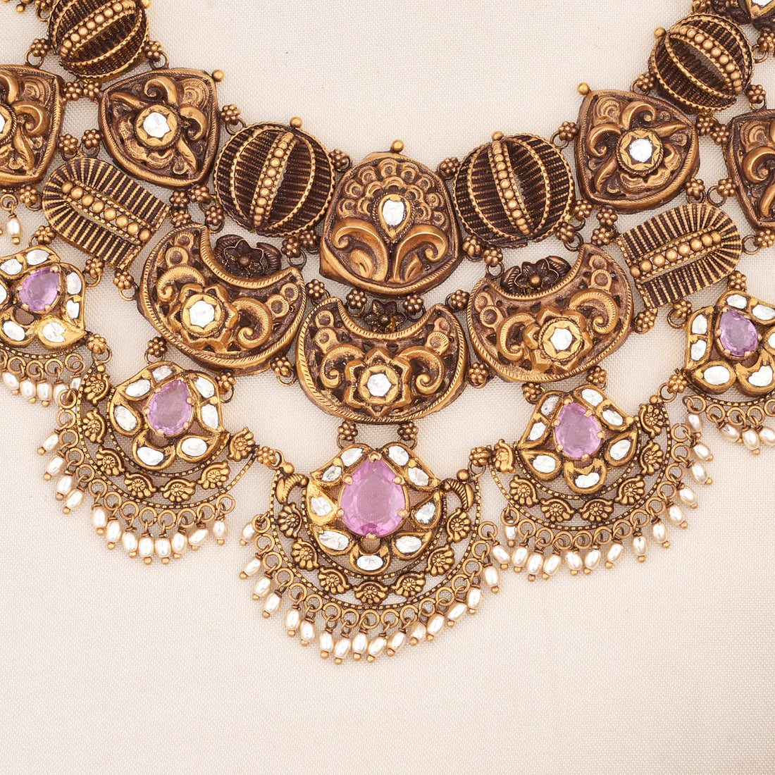 Beautiful Antique Short Necklace