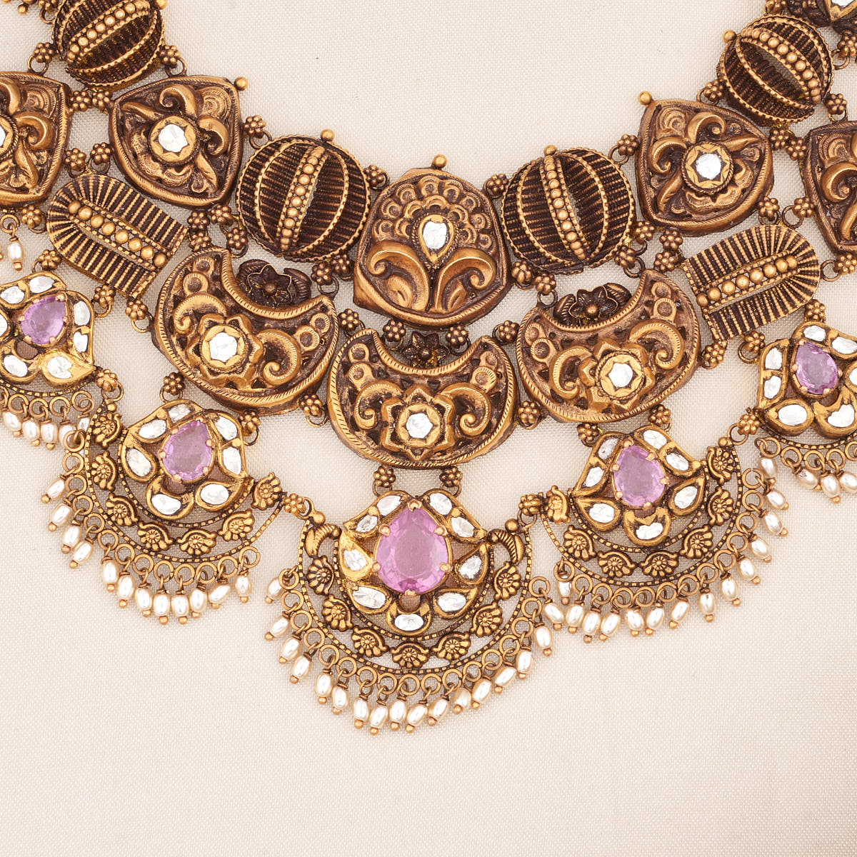 Beautiful Antique Short Necklace
