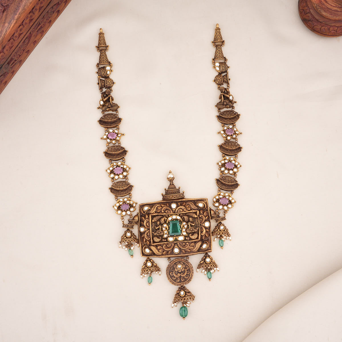 Aadhikaa Antique Long Necklace