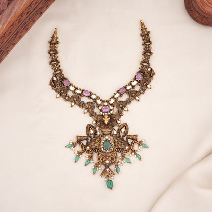 Falisha Antique Short Necklace