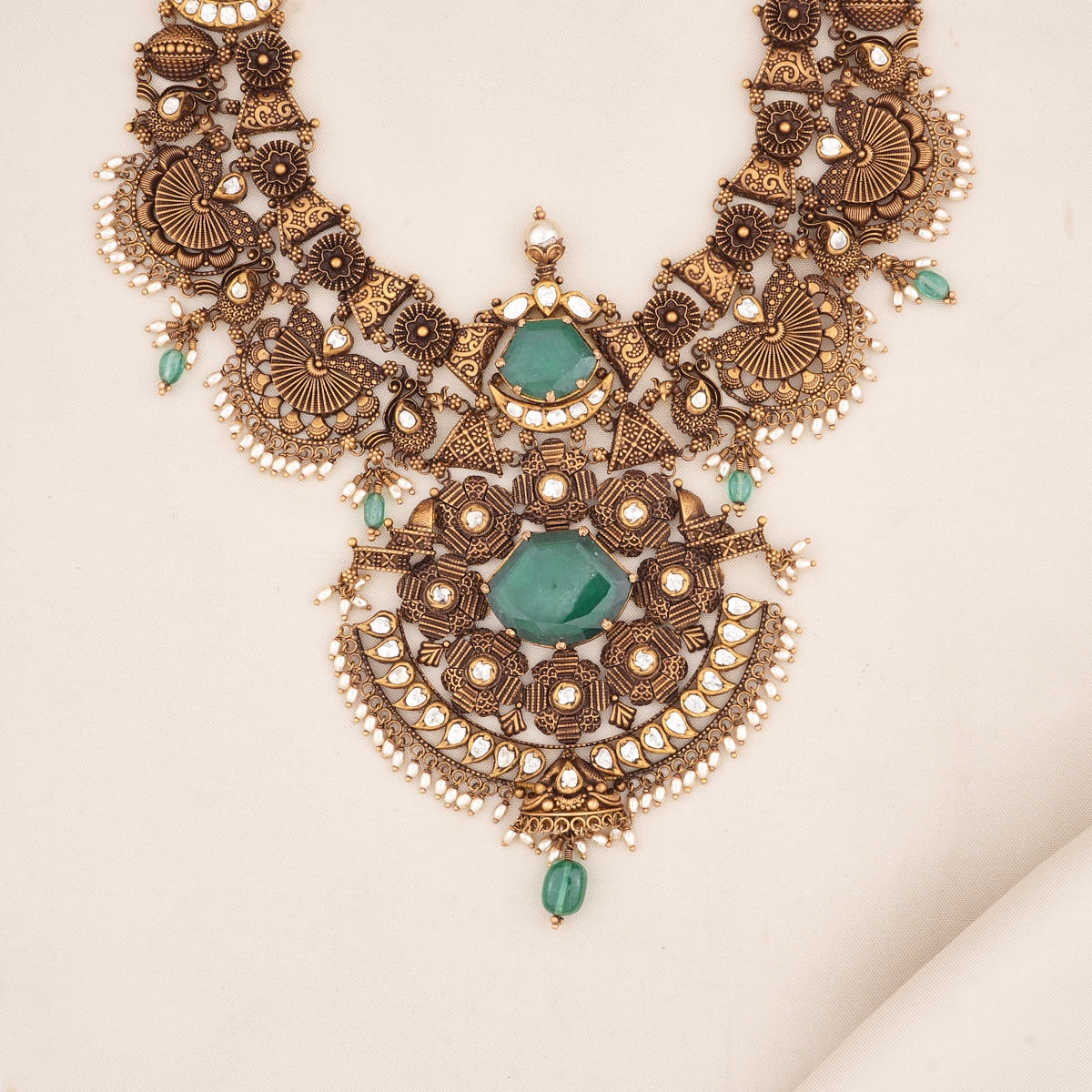Gorgeous Nagas Antique Long Necklace