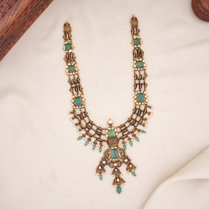 Grandeur Nagas Antique Long Necklace