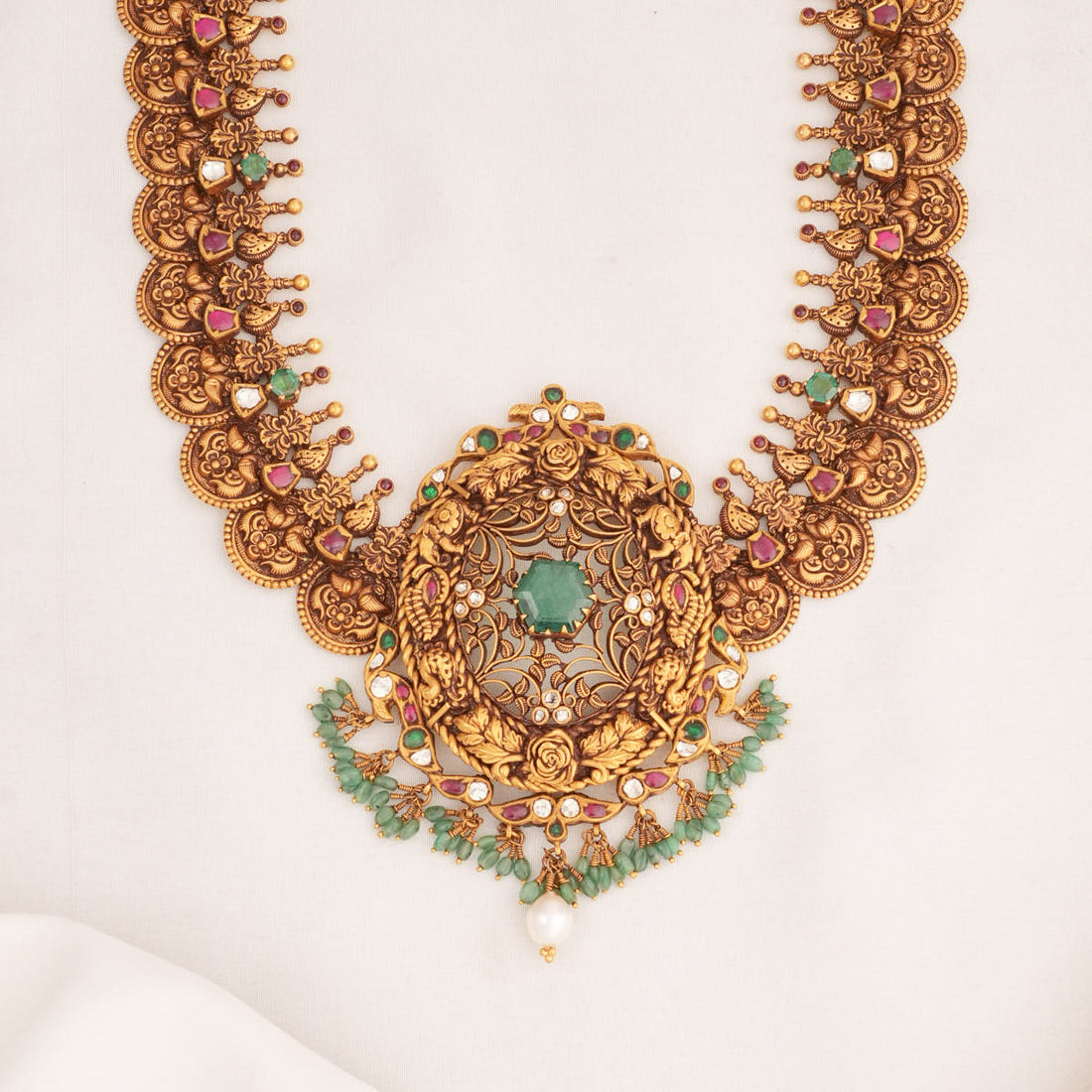 Ishitha Nagas Antique Necklace