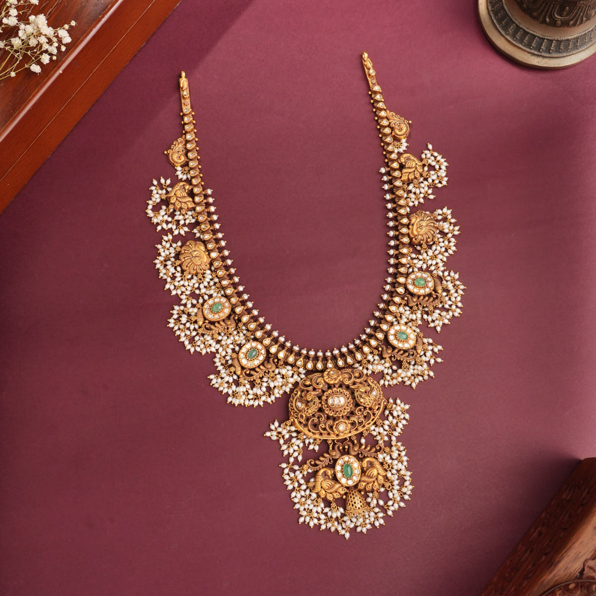 Charm Nagas Antique Necklace