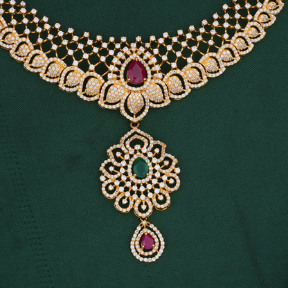 Sparkle Charm Short Necklace