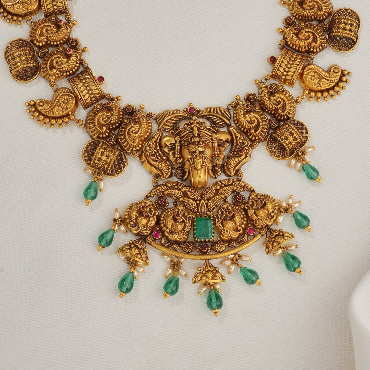 Temple Worth Wearing Antique Long Necklace