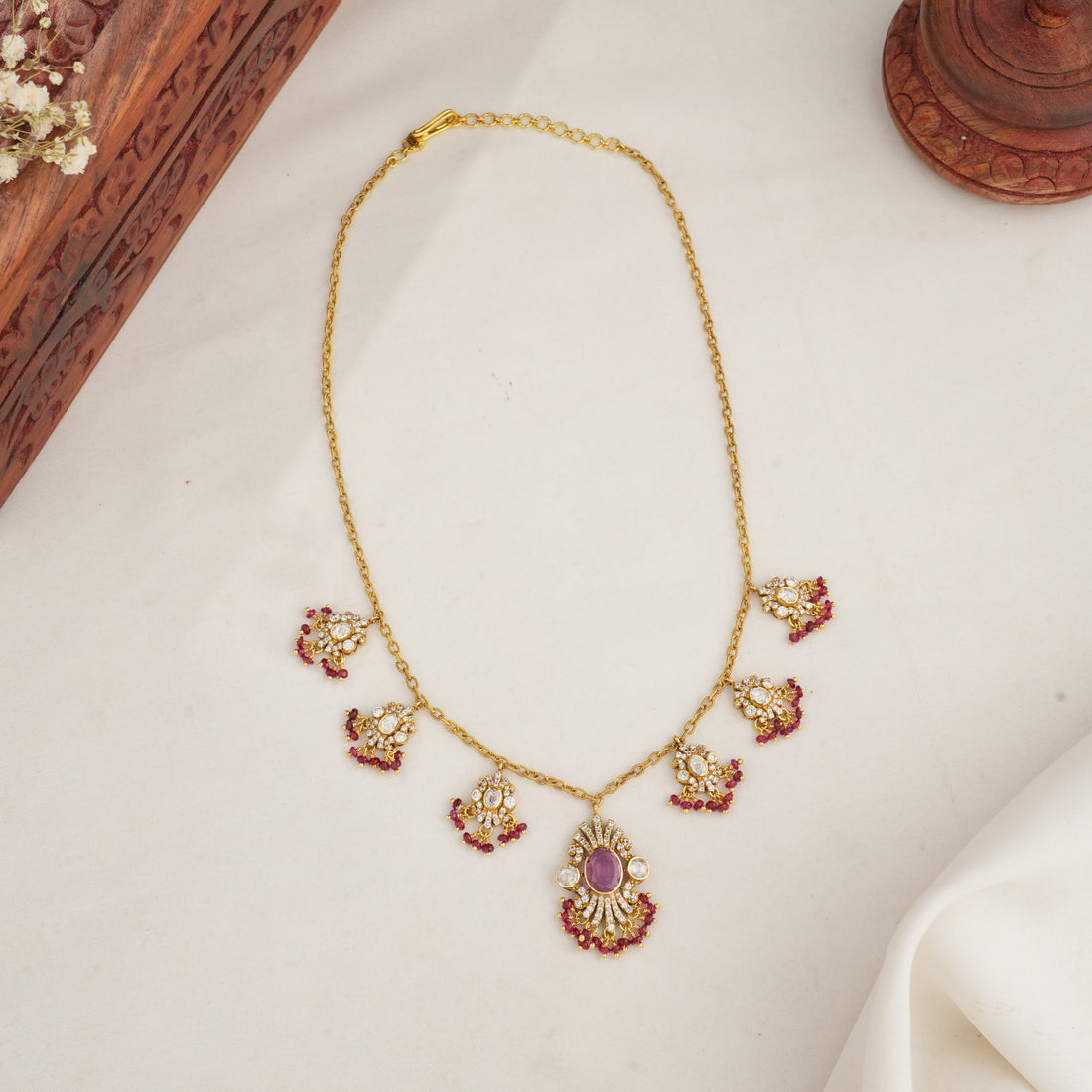 Nithikaa Victorian Necklace