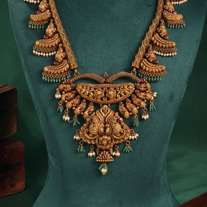 Veerthikaa Nagas Antique Long Necklace