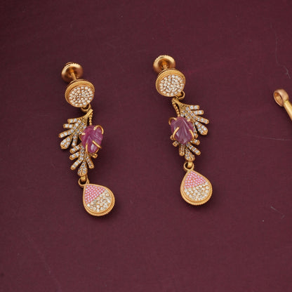 Stylish Antique Short Necklace Set
