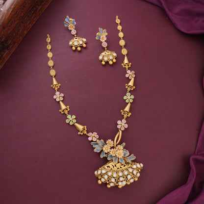 Amazing Antique Long Necklace Set