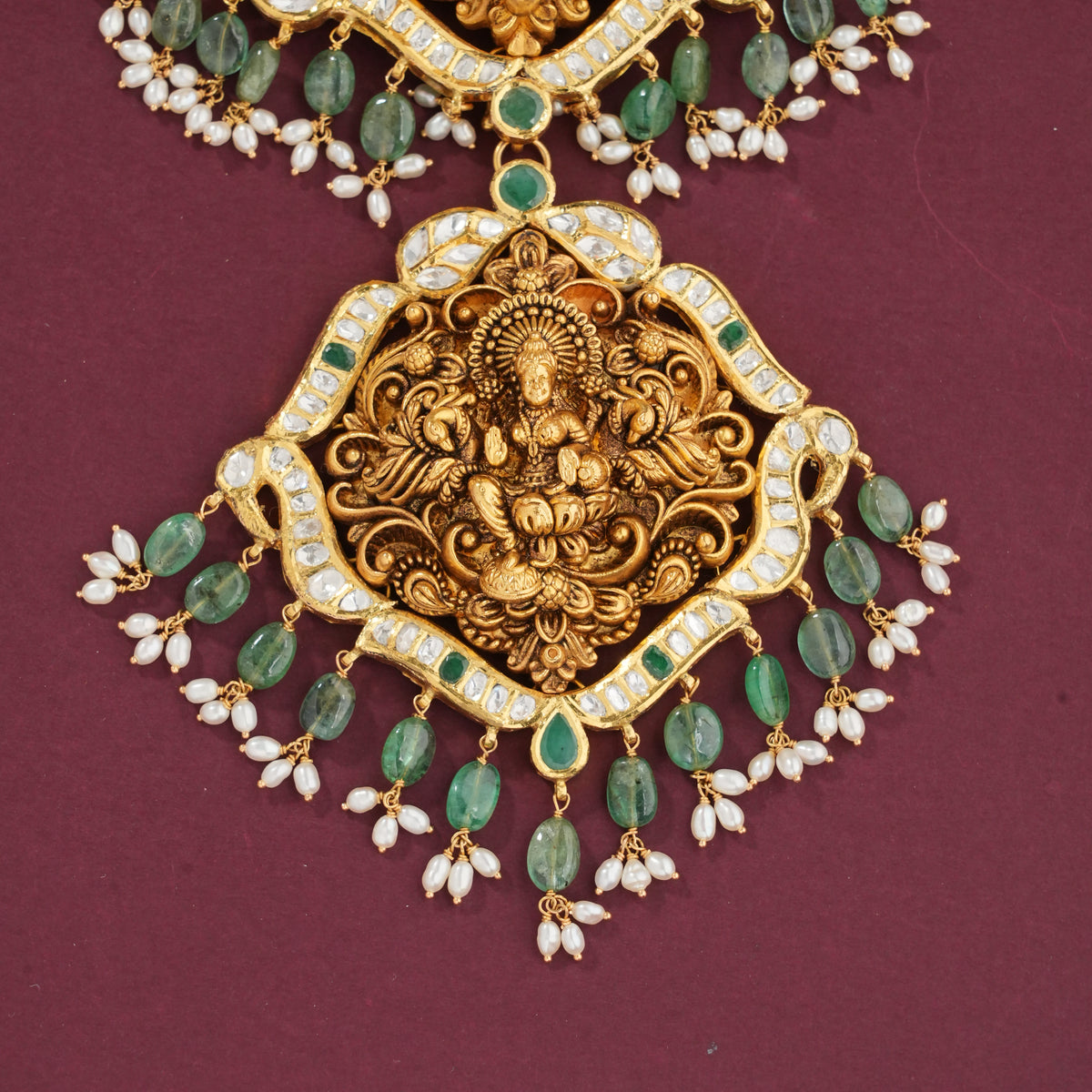 Divine Charm Antique Long Necklace