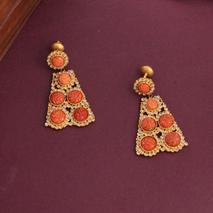 Grand Elegance Antique Short Necklace Set