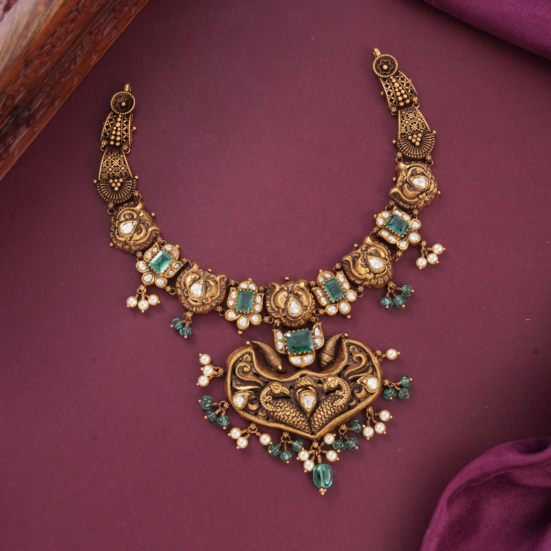 Captivating Antique Short Necklace