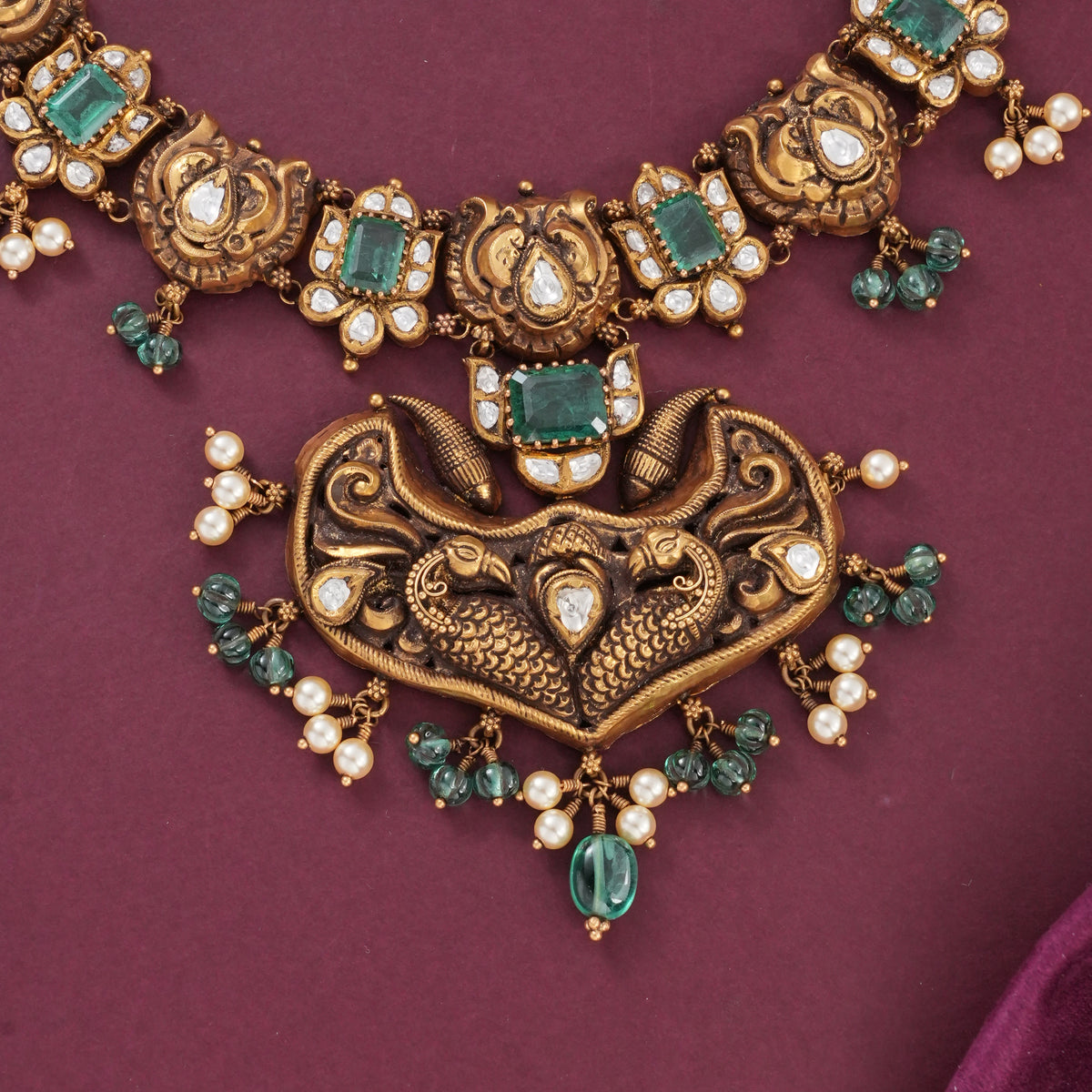 Captivating Antique Short Necklace