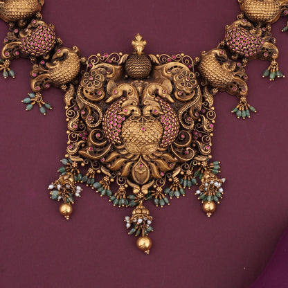 Bridal Like Antique Short Necklace
