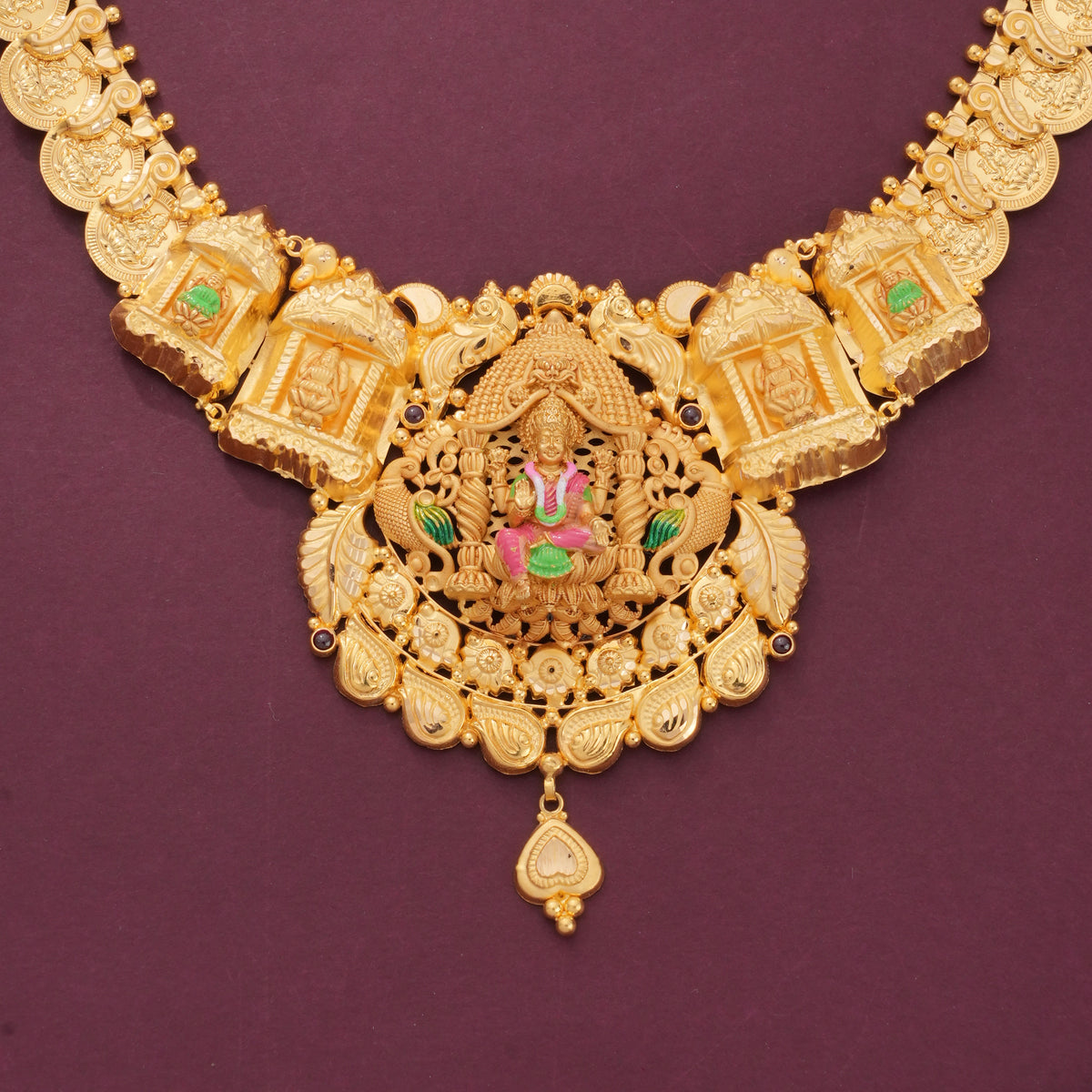 Lakshmi Devi Short &amp; Long Necklace