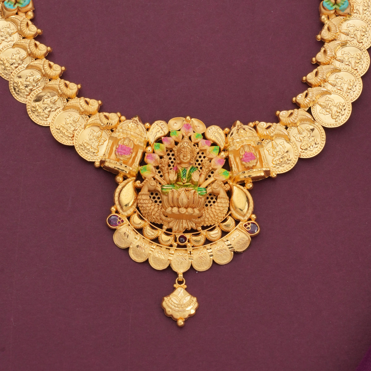 Lakshmi Devi Short &amp; Long Necklace