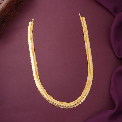 Captivating Gold Long Necklace