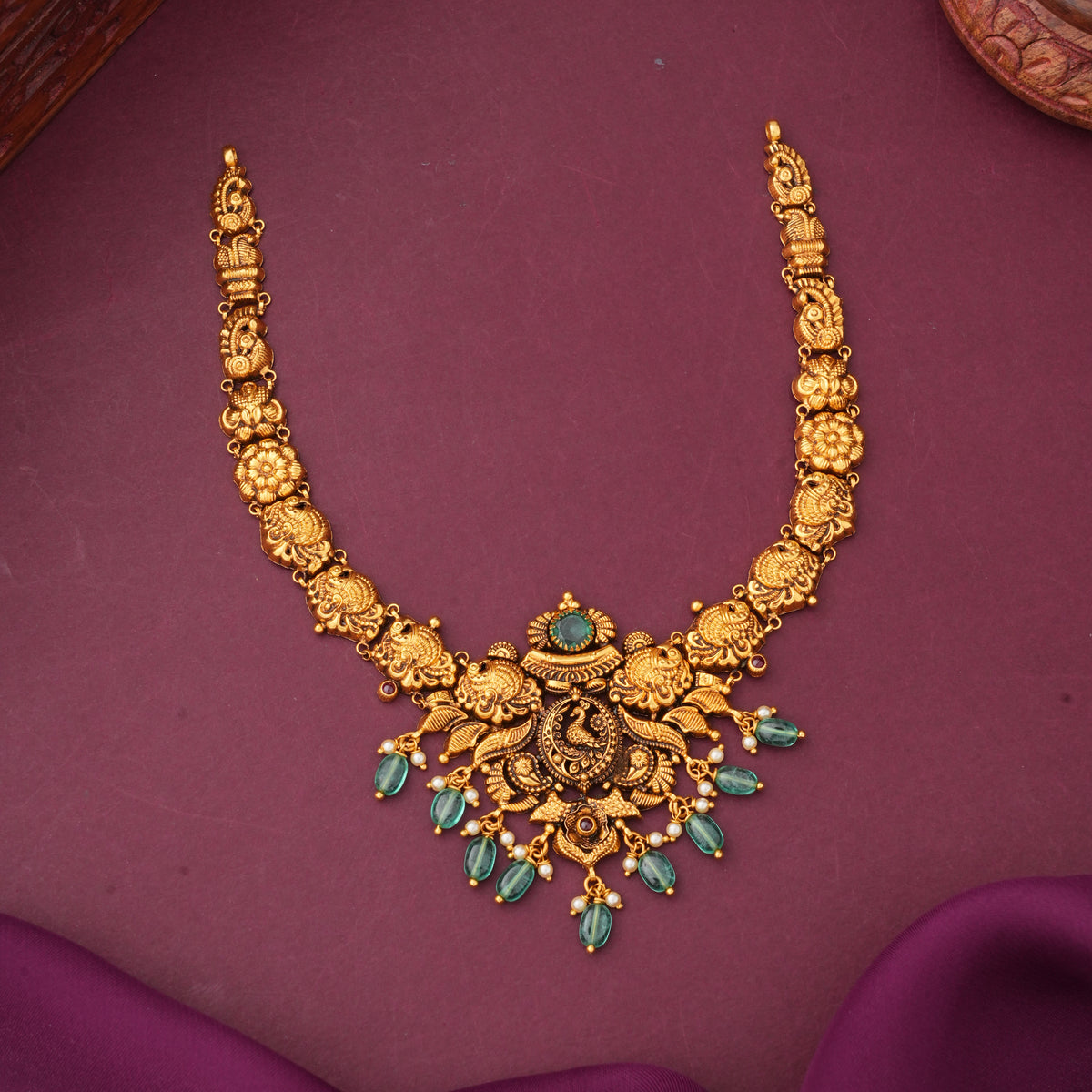 Majestic Antique Short &amp; Long Necklace Set