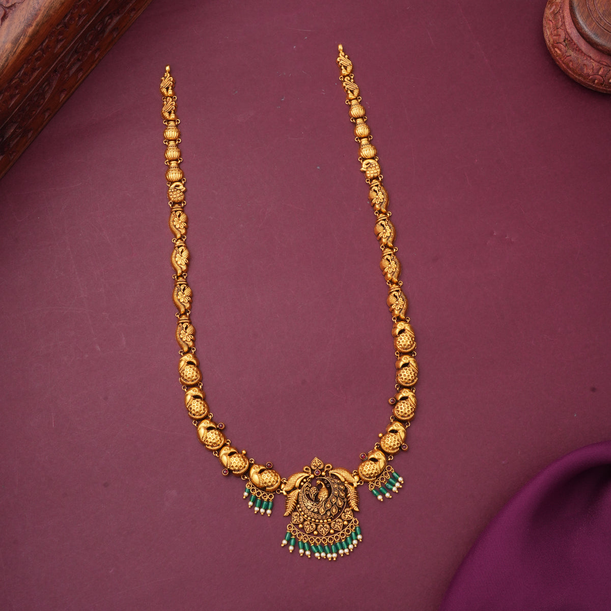 Dazzling Antique Short &amp; Long Necklace Set