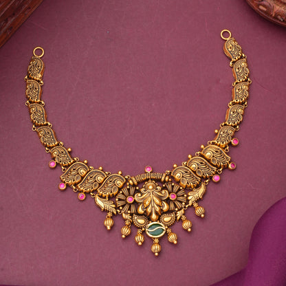 Traditional Antique Short Necklace