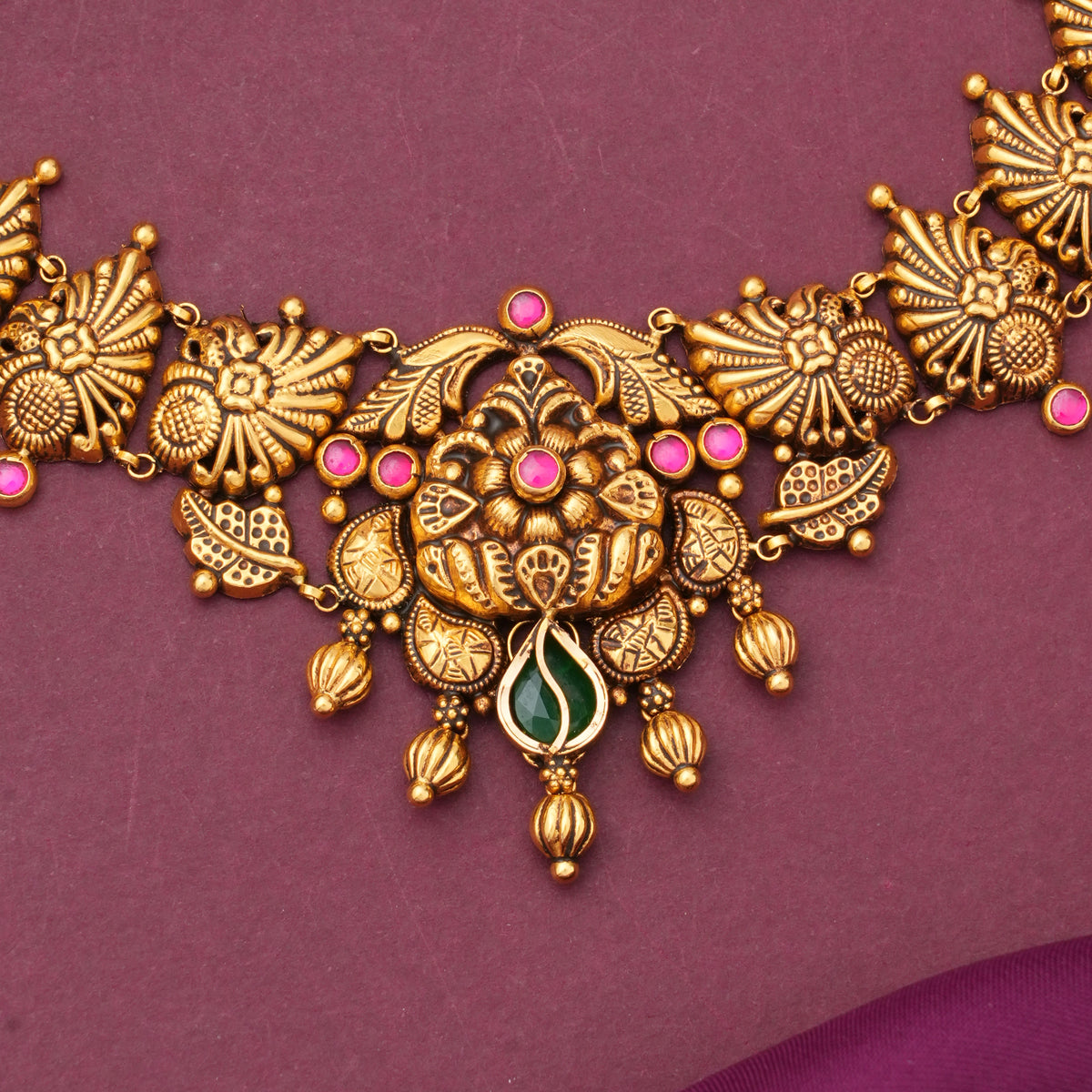 Amazing Antique Short Necklace