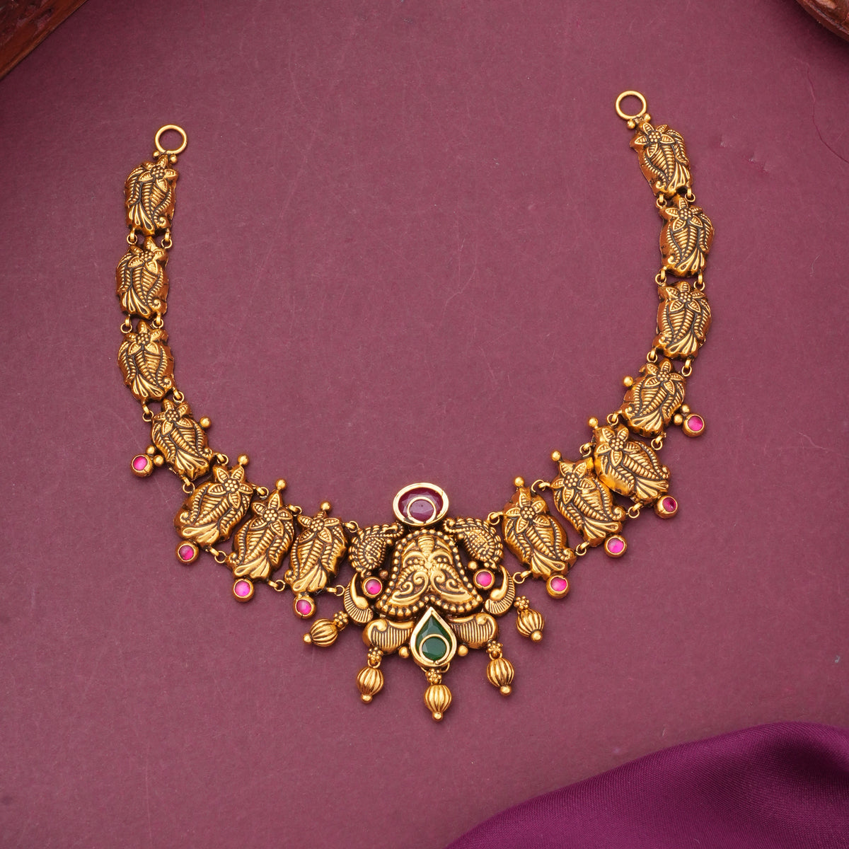 Timeless Allure Antique Short Necklace