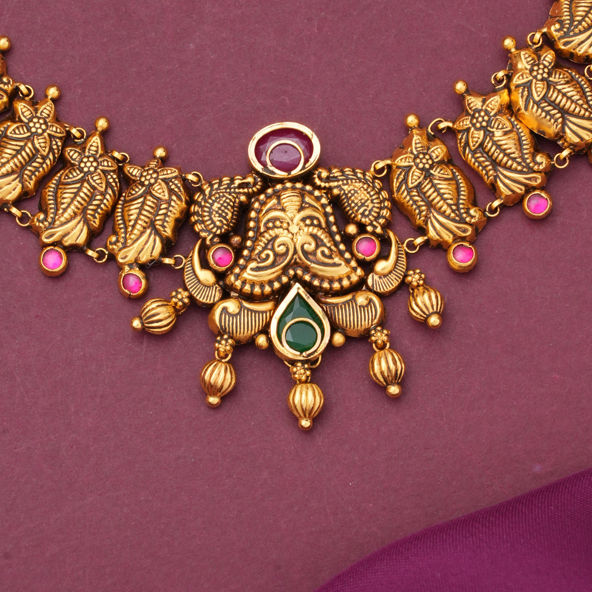 Timeless Allure Antique Short Necklace