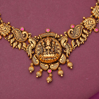 Aadhira Antique Short Necklace
