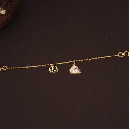 Cute Elephant Kids Bracelet
