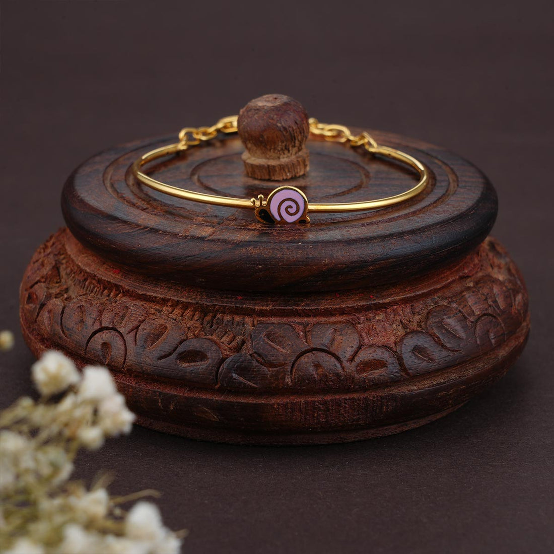 Graceful Snail Kids Bracelet