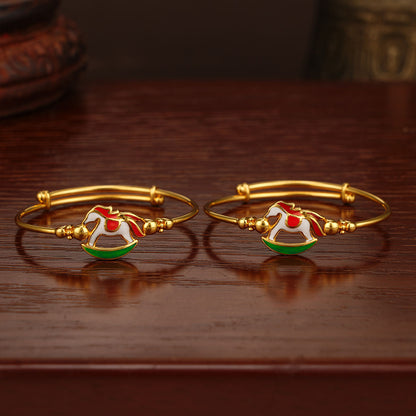 Cute Horse Adjustable Bracelet