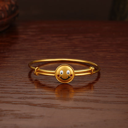 Smiley Adjustable Kids Bracelet