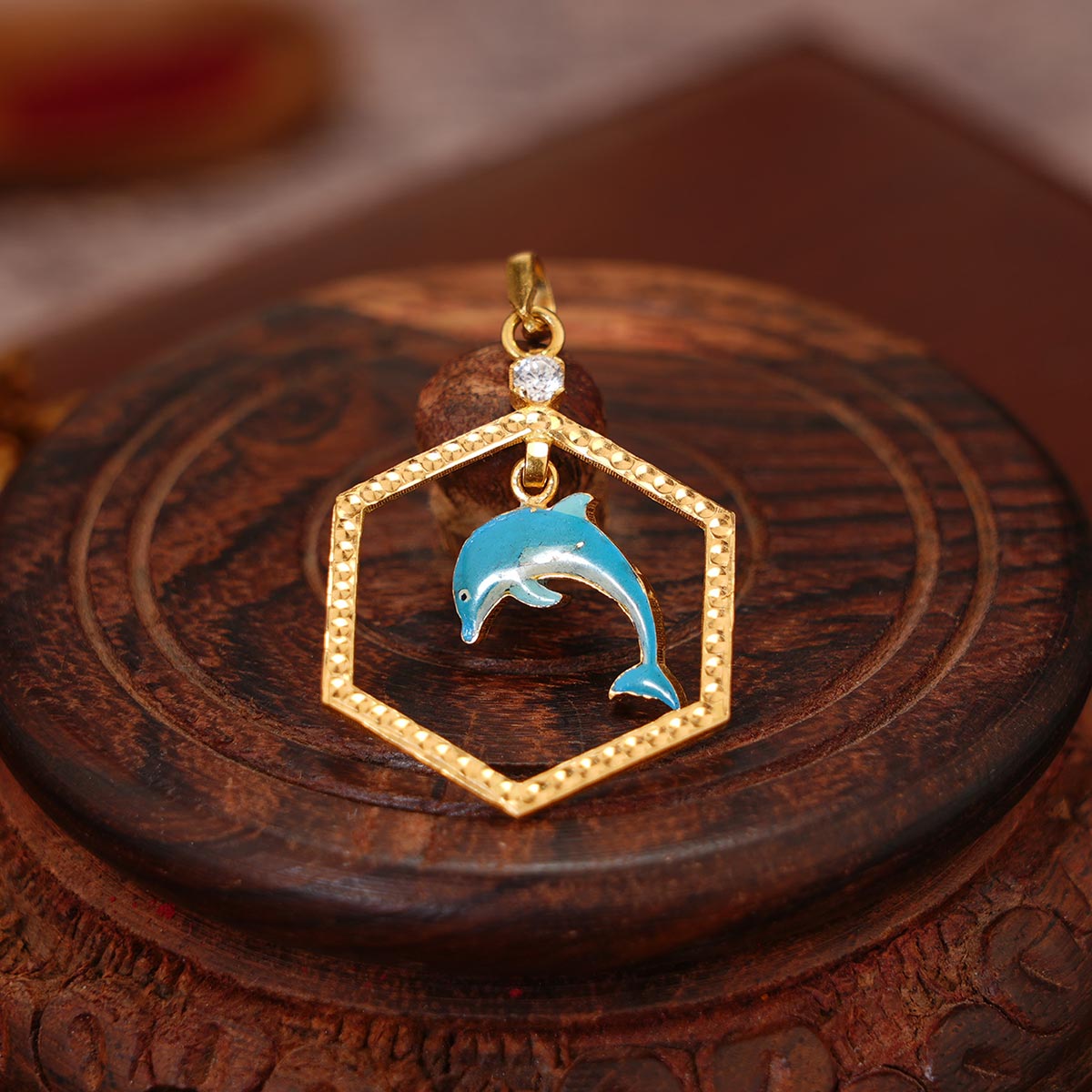 Cutest Dolphin Pendant