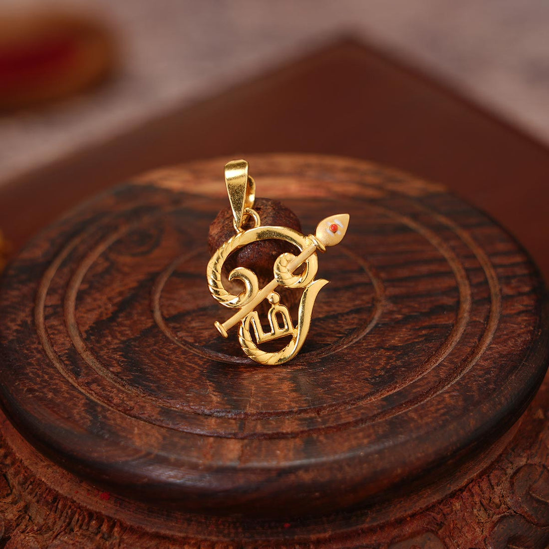 Golden Om Pendant