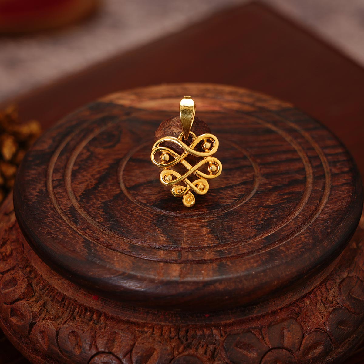 Rangoli Designed Pendant