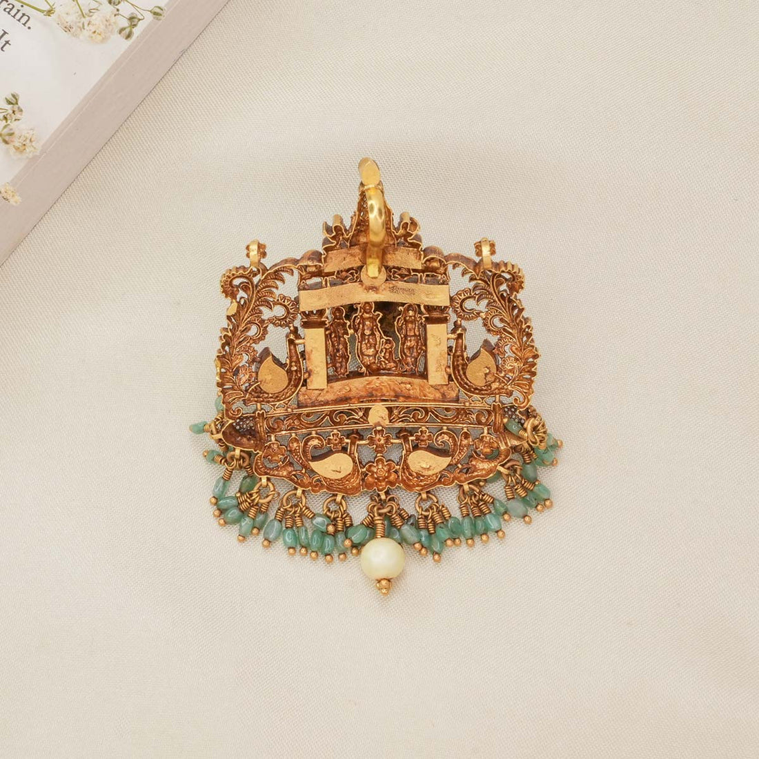 Temple Glow Antique Pendant