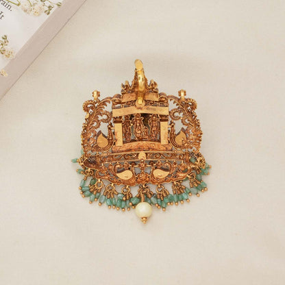 Temple Glow Antique Pendant
