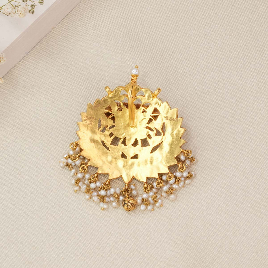 Glitz Floral Pendant