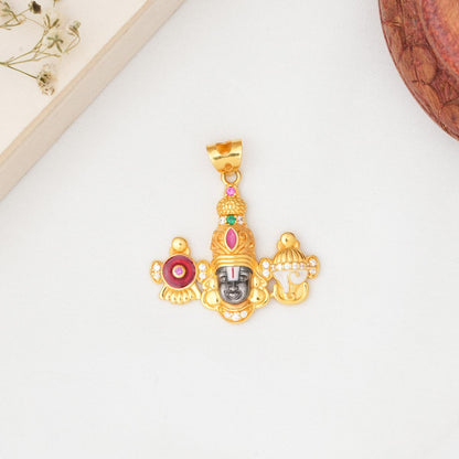 Lord Thirupathi Pendant