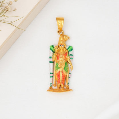Goddess Meenakshi Pendant