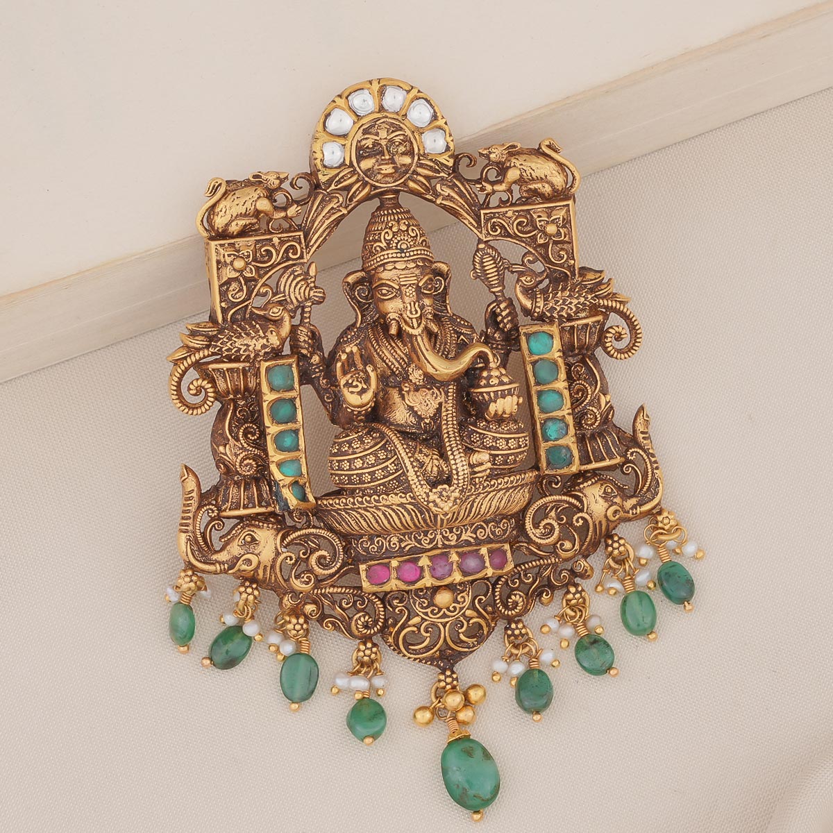 Goddess Vinayaga Antique Pendant