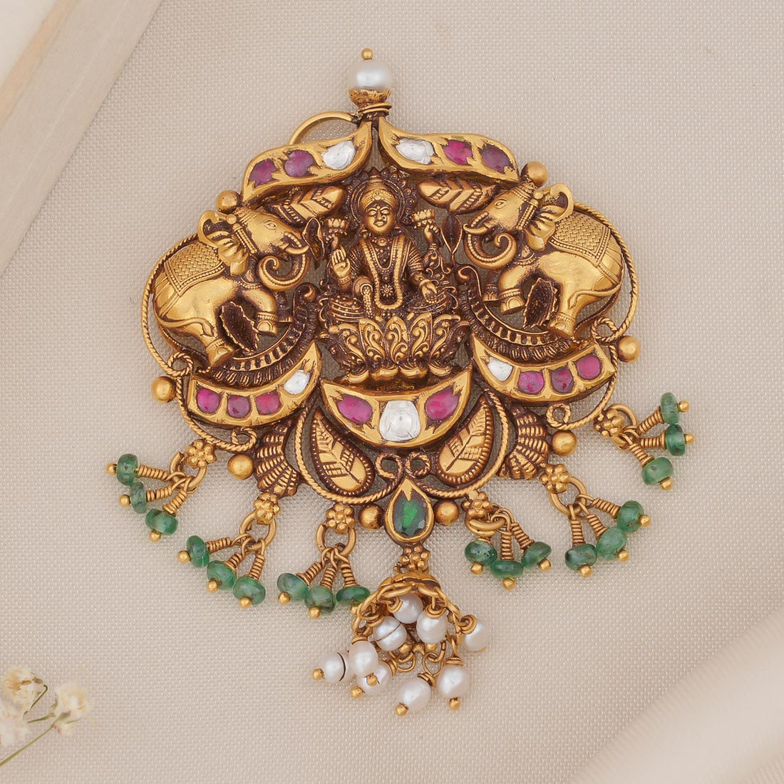 Lakshmi Antique Pendant