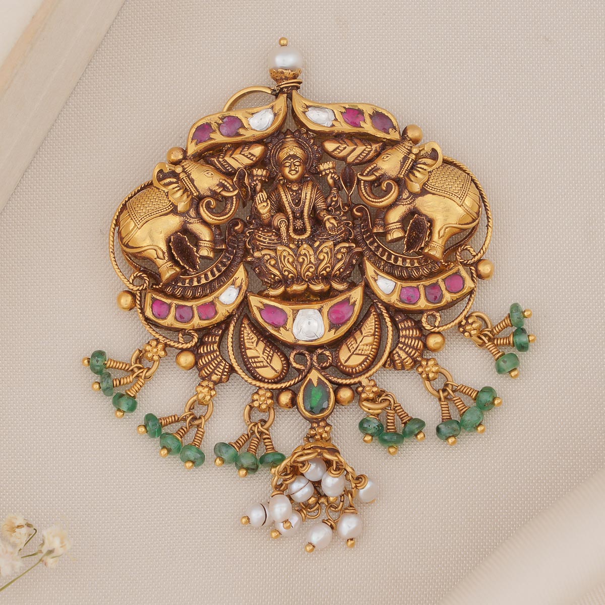 Lakshmi Antique Pendant