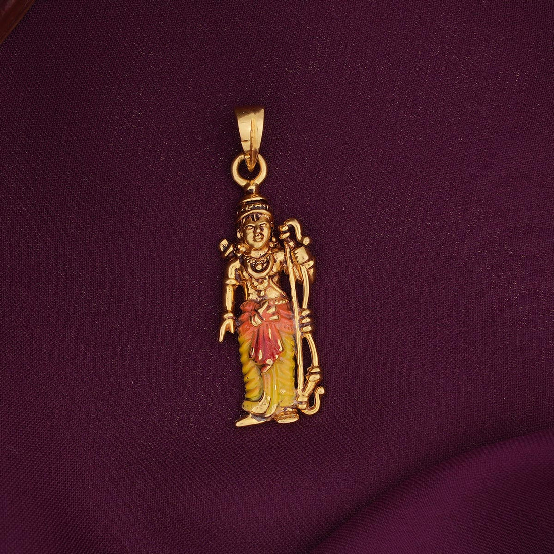 Shri Ramar Gold Pendant
