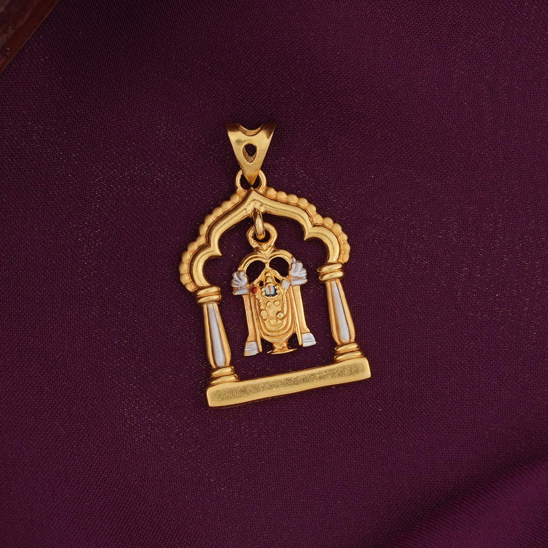Perumal Gold Pendant