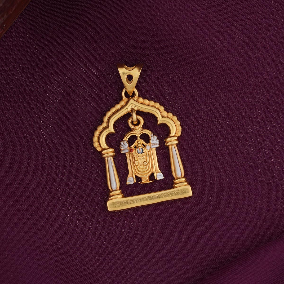 Perumal Gold Pendant
