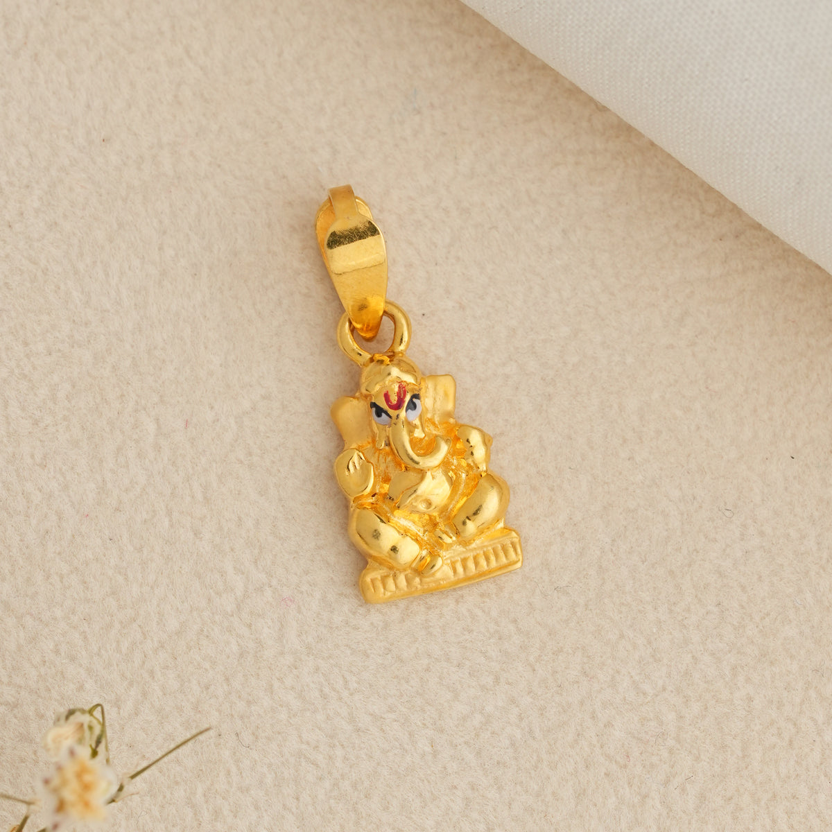 Ganesha Gold Pendant